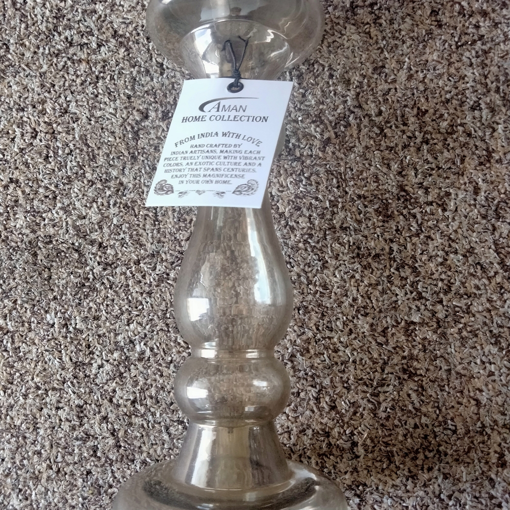 Silver Candle Holder